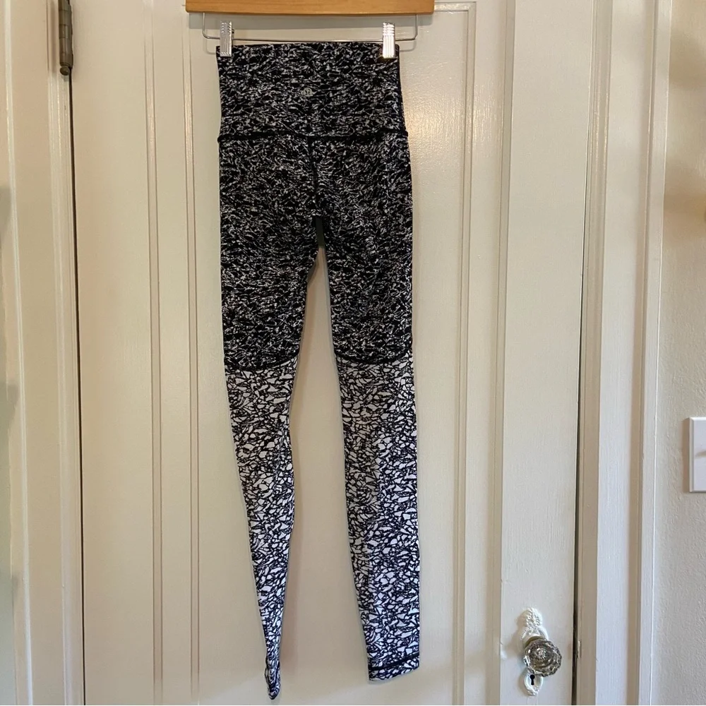 Lululemon High Rise Wunder Under Ice Breaker tights
